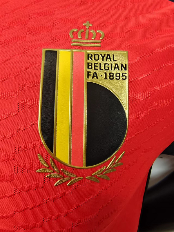2022 Belgium Home Red Jacquard